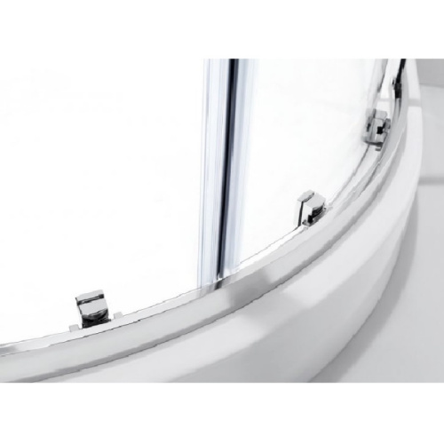 картинка Душевой уголок Cezares Molveno RH-2 120х90 профиль Хром стекло прозрачное от магазина Сантехстрой