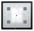 картинка Зеркало BelBagno Kraft 140 SPC-KRAFT-1400-800-LED-TCH-WARM-NERO с подсветкой Черное с сенсорным выключателем и подогревом от магазина Сантехстрой
