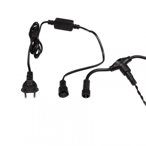 картинка Гирлянда Светодиодный дождь 2х3 м,  постоянное свечение,  черный провод,  230 В,  диоды синие,  760 LED от магазина Сантехстрой