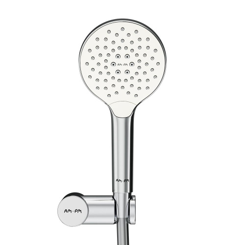 картинка Набор: смеситель TouchReel для ванны и душа, верхний душ с держателем, душевой набор и излив на ванну от магазина Сантехстрой
