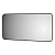 картинка Зеркало Defesto AURA DF 2978SH 120х60 см, с LED-подсветкой, сенсорный выключатель, теплый белый свет, рама черная от магазина Сантехстрой