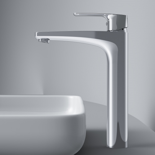 картинка F90A92000 Gem, смеситель для умывальника высокий, хром, шт. от магазина Сантехстрой