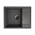 картинка Кухонная мойка Ulgran Quartz Prima 605-09, мокрый асфальт от магазина Сантехстрой