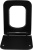 картинка Сиденье для унитаза Allen Brau Liberty 4.33008.31 черный матовый от магазина Сантехстрой