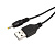 картинка Кабель USB-штекер - DC-разъем питание 0,7х2,5 мм,  длина 1 метр REXANT от магазина Сантехстрой