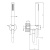 картинка GESSI 316 Душевой комплект, + вывод, держатель, шланг 1,50 м и душевая лейка, цвет: brushed black metal pvd магазин Сантехстрой являющийся официальным дистрибьютором в России картинка GESSI 316 Душевой комплект, + вывод, держатель, шланг 1,50 м и душевая лейка, цвет: brushed black metal pvd от магазина Сантехстрой