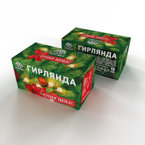 картинка Гирлянда светодиодная Снежинки 20 LED БЕЛЫЕ 2,8 метра от магазина Сантехстрой