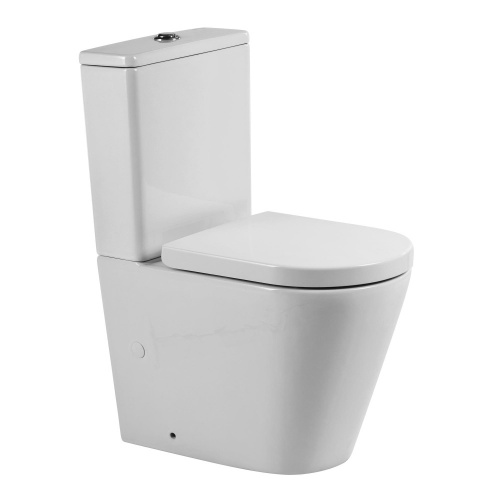 картинка Унитаз-компакт безободковый со смывом TORNADO BelBagno FLAY-TOR BB2149CP-TOR от магазина Сантехстрой
