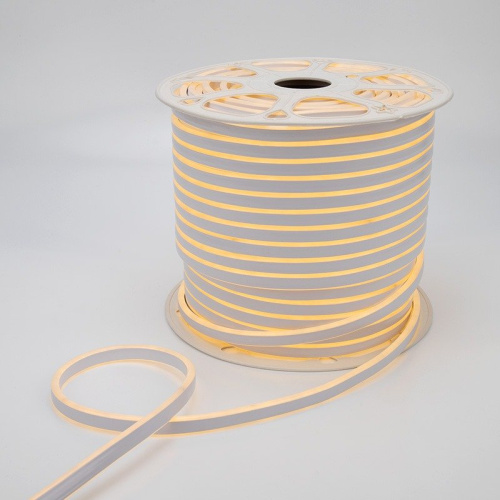 картинка Гибкий неон SMD 8х16мм,  двухсторонний,  24В,  теплый белый,  120 LED/м,  50м NEON-NIGHT от магазина Сантехстрой