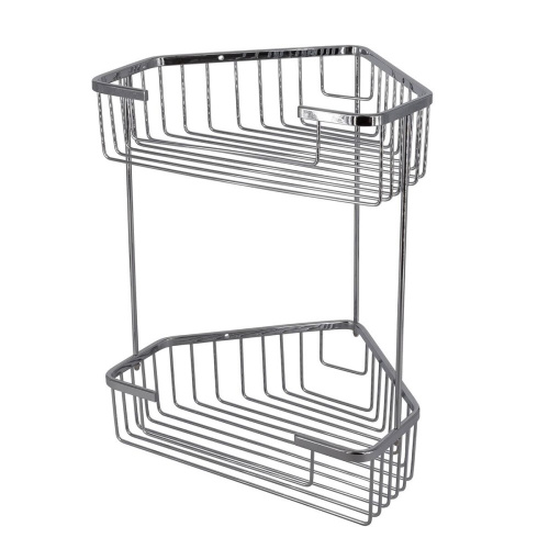 картинка Полка металличекая угловая Haiba хром (HB335-1) от магазина Сантехстрой