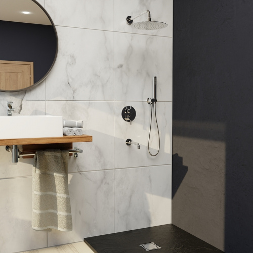 картинка Душевая система RGW Shower Panels SP-55 51140855-01 Хром от магазина Сантехстрой