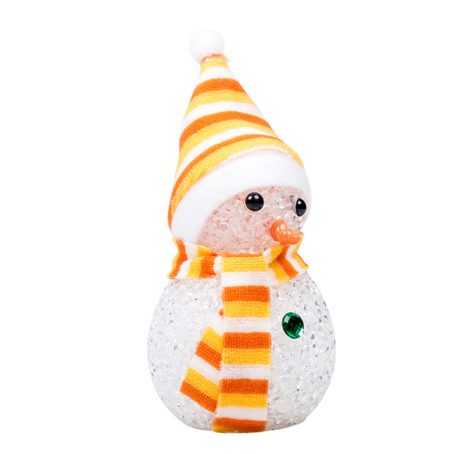 картинка Фигура светодиодная Снеговик 10см,  RGB от магазина Сантехстрой
