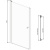 картинка Душевая дверь Azario Alberta AZ-NK6211 800 профиль Серебро стекло прозрачное от магазина Сантехстрой