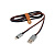 картинка Кабель USB-Lightning для iPhone/2,4A/nylon/denim/1m/REXANT от магазина Сантехстрой