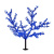 картинка Светодиодное дерево Сакура,  высота 1,5м,  диаметр кроны 1,8м,  синие светодиоды,  IP 65, понижающий трансформатор в комплекте NEON-NIGHT от магазина Сантехстрой