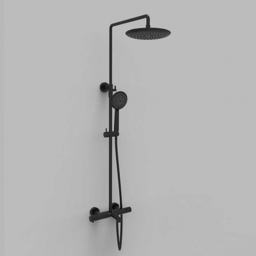 картинка Душевая стойка Desire VSFS-1D1TMB термостатическая, черный от магазина Сантехстрой