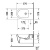 картинка Duravit Me by Starck Биде подвесное 570х370 мм,  с 1 отв. под смеситель, с креплением, цвет белый от магазина Сантехстрой