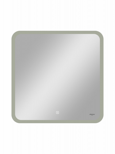 картинка Зеркало Reflection Blink с LED подсветкой и сенсорным выключателем 600*600мм от магазина Сантехстрой