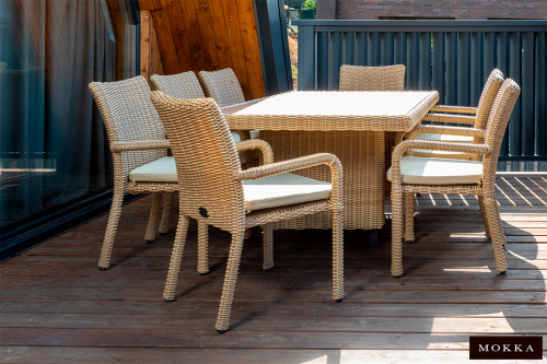 картинка ООО "Дарсена" MOKKA BELLA стул, цвет соломенный от магазина Сантехстрой