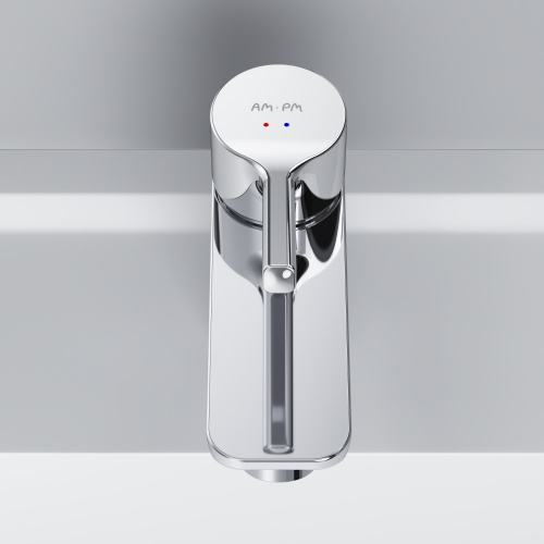 картинка F85B02100 X-Joy S, смеситель для умывальника излив 100 мм, хром, шт от магазина Сантехстрой
