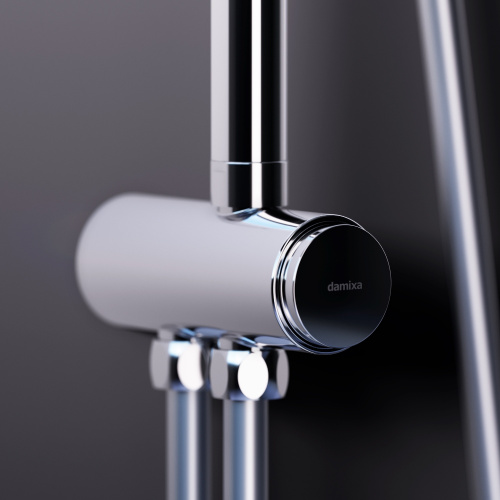 картинка 936000000 Scandinavian Pure душ.система: верх.душ 250 мм, ручн.душ 1 ф-ция, штанга 1050-1450, хром от магазина Сантехстрой