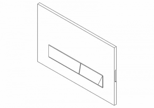 картинка Клавиша смыва BelBagno Marmi BB011-MR-CHROME.M Хром матовый от магазина Сантехстрой