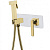картинка Гигиенический душ со смесителем Lemark Mista LM6419WG Белый Золото от магазина Сантехстрой