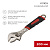 картинка Разводной ключ 200мм никелированный,  двухкомпонентная рукоятка REXANT от магазина Сантехстрой