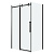 картинка Душ.ограждение 120.K33.04.1280.21.00 Classic (120*80*195) черный матовый, стекло прозрачное, 2 места от магазина Сантехстрой