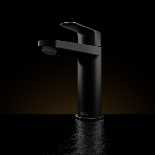 картинка Смеситель для раковины Quars, черный от магазина Сантехстрой