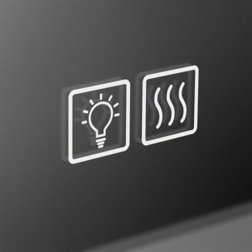 картинка Зеркало BelBagno 80 spc-ott-800-800-led-tch-warm от магазина Сантехстрой