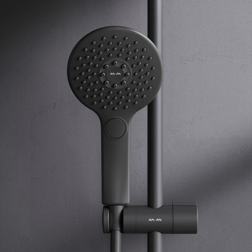 картинка F0750A422 Inspire V2.0, душевая система, набор: см-ль д/душа с термостатом, верхний душ d 250 мм, ру от магазина Сантехстрой