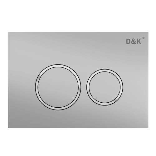 картинка Клавиша смыва D&K Bayern (арт.инсталл DI8050127);матовый хром (DB1529002) от магазина Сантехстрой