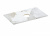картинка Столешница Cersanit STONE из керамогранита Life 80x45x2 белый сатиновый от магазина Сантехстрой