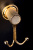 картинка Двойной крючок Boheme Royal Cristal 10926-G-B Золото от магазина Сантехстрой