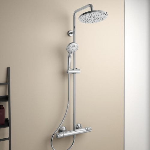 картинка Душевая система Ideal Standard Ceratherm T25 A7208AA Хром от магазина Сантехстрой