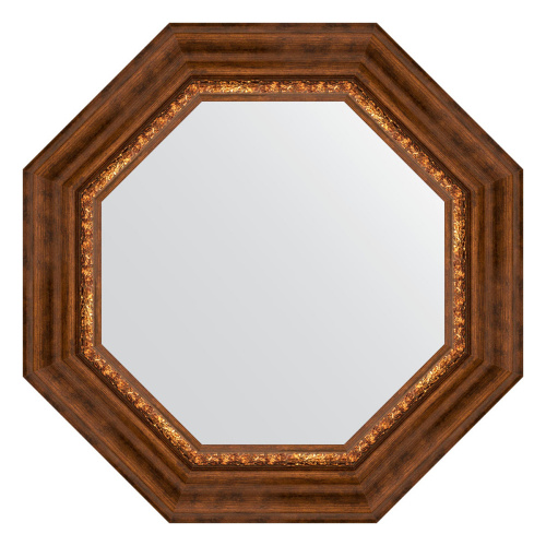 картинка Зеркало Evoform Octagon BY 3790 57x57 римская бронза от магазина Сантехстрой