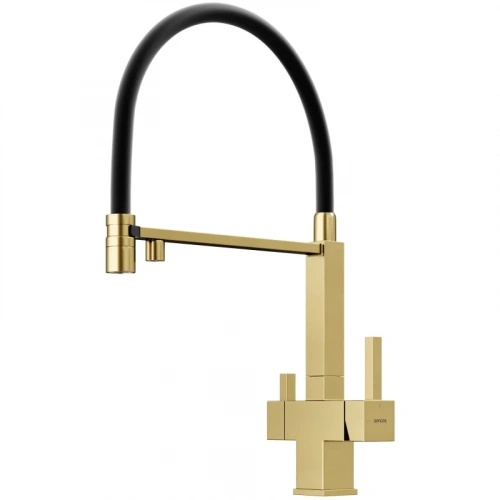 картинка Смеситель для кухни с подключением к фильтру Sancos Moro SC4006BG от магазина Сантехстрой