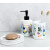 картинка Дозатор жидкого мыла Fixsen Art FX-620-1 Белый Цветной от магазина Сантехстрой