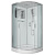 картинка Душ.каб. NG-6001-01 (900х900х2100) низкий поддон(16 см) стекло ПРОЗРАЧНОЕ, 4 места от магазина Сантехстрой