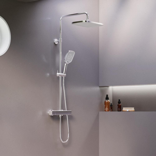 картинка 953800000 Gala душевая система с душевым ТМС смесителем, хром от магазина Сантехстрой