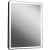 картинка Зеркальный шкаф 60х80 см черный матовый Art&Max Techno AM-Tec-600-800-1D-DS-F-Nero от магазина Сантехстрой