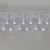 картинка Гирлянда Бахрома со снежинками 2,4х0,9м,  150LED,  белый,  с контроллером 8 режимов,  230В NEON-NIGHT от магазина Сантехстрой