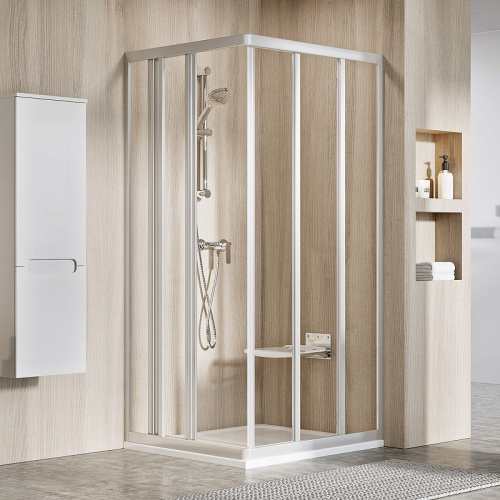 картинка Душевая дверь Ravak Supernova ASRV3-75 198 15V30UR2Z1 профиль Сатин стекло Transparent от магазина Сантехстрой