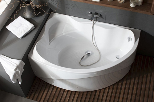 картинка Акриловая ванна Aquanet Jamaica 160x100 L 203986 без гидромассажа от магазина Сантехстрой