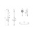 картинка Душевой гарнитур AQUATEK БЕТТА, 3jet 60 см, хром AQ2015CR от магазина Сантехстрой