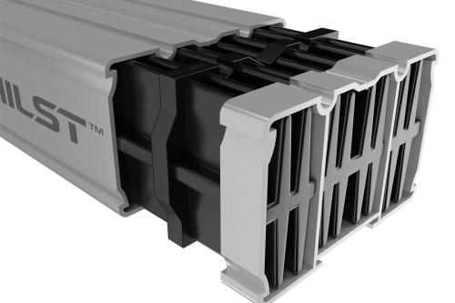 картинка HILST Соединитель алюминиевой лаги HILST Prof 60х40 (упак. 10шт) от магазина Сантехстрой