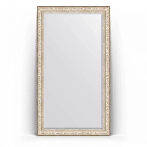 картинка Зеркало напольное 115x205 см виньетка серебро Evoform Exclusive Floor BY 6176 от магазина Сантехстрой