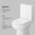 картинка C708600WH Spirit V2.0 унитаз-компакт FlashClean магазин Сантехстрой являющийся официальным дистрибьютором в России картинка C708600WH Spirit V2.0 унитаз-компакт FlashClean от магазина Сантехстрой