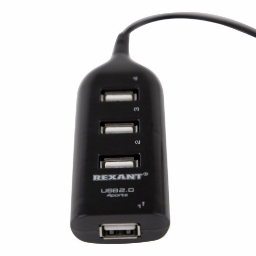 картинка Разветвитель USB 2.0 на 4 порта REXANT от магазина Сантехстрой